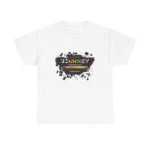 Journey Unisex Heavy Cotton Tee | Casual Wear, Graphic Tee, Gift for Travelers, Comfortable & Stylish