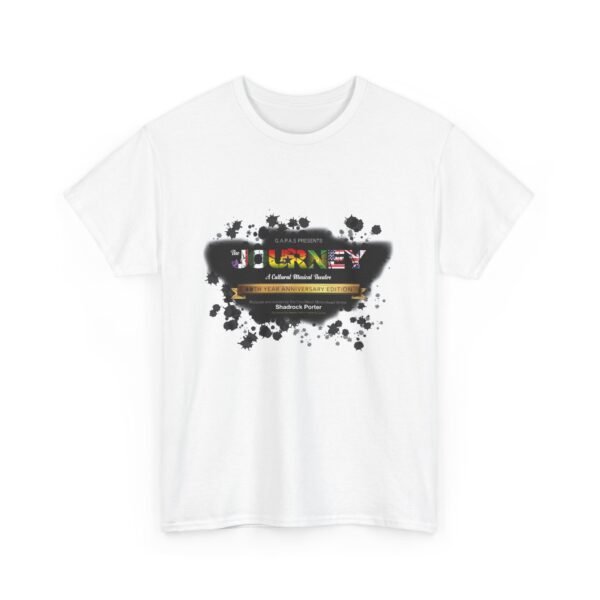Journey Unisex Heavy Cotton Tee | Casual Wear, Graphic Tee, Gift for Travelers, Comfortable & Stylish - Image 3
