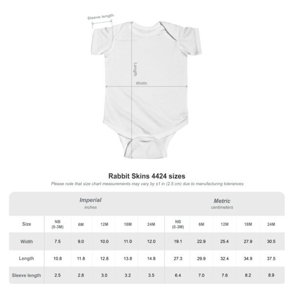 Infant Fine Jersey Bodysuit - Image 3