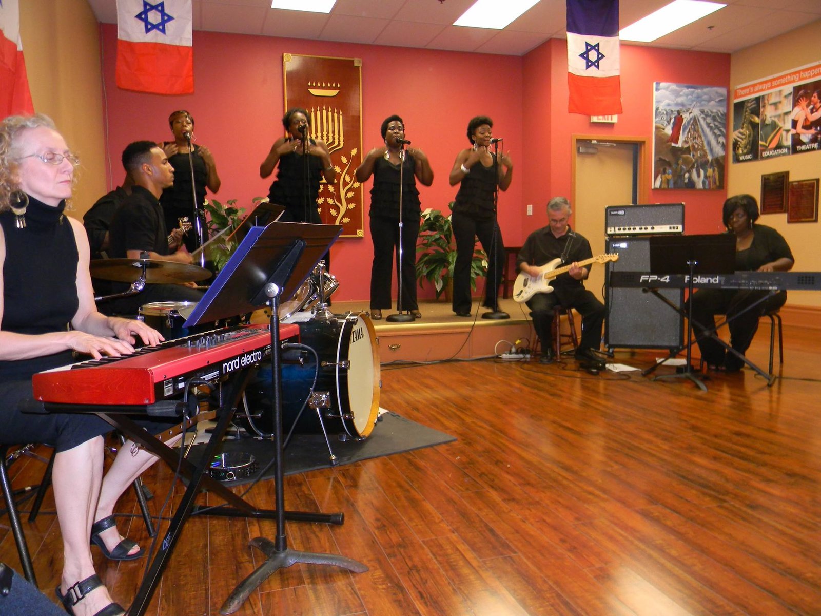 The GAPAS band in concert